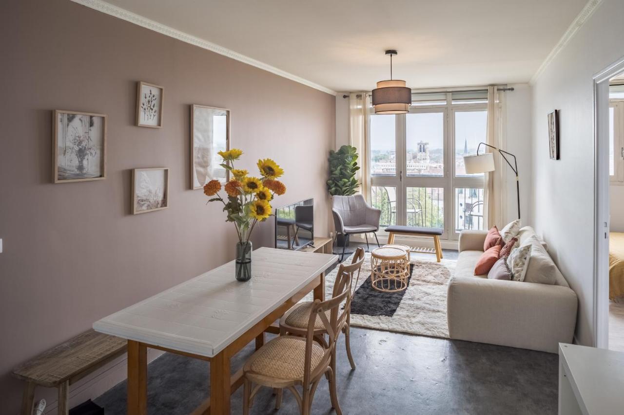 Apartament Evasion Urbaine - Vue Panoramique - Proche Gare Troyes Zewnętrze zdjęcie