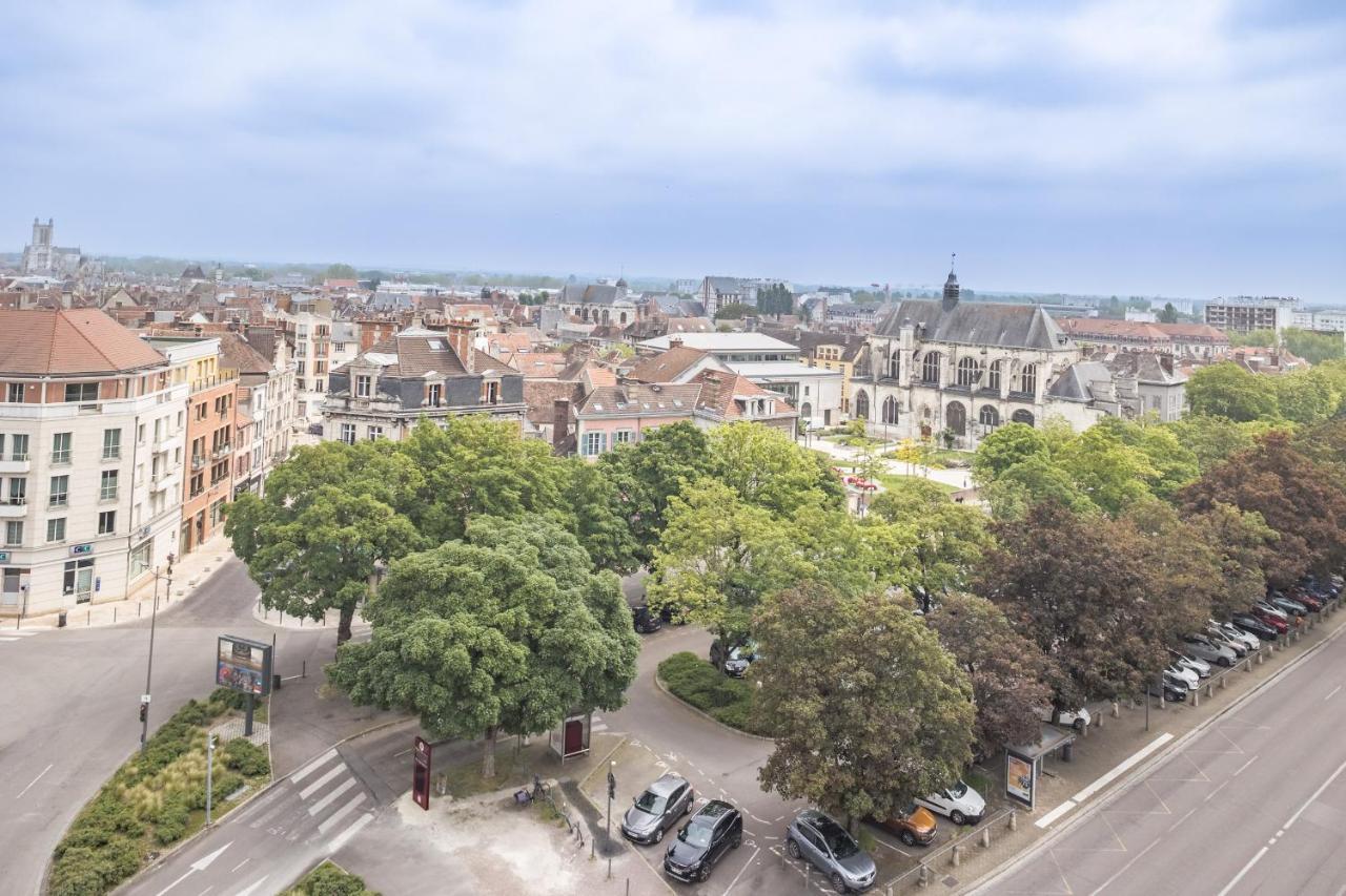 Apartament Evasion Urbaine - Vue Panoramique - Proche Gare Troyes Zewnętrze zdjęcie