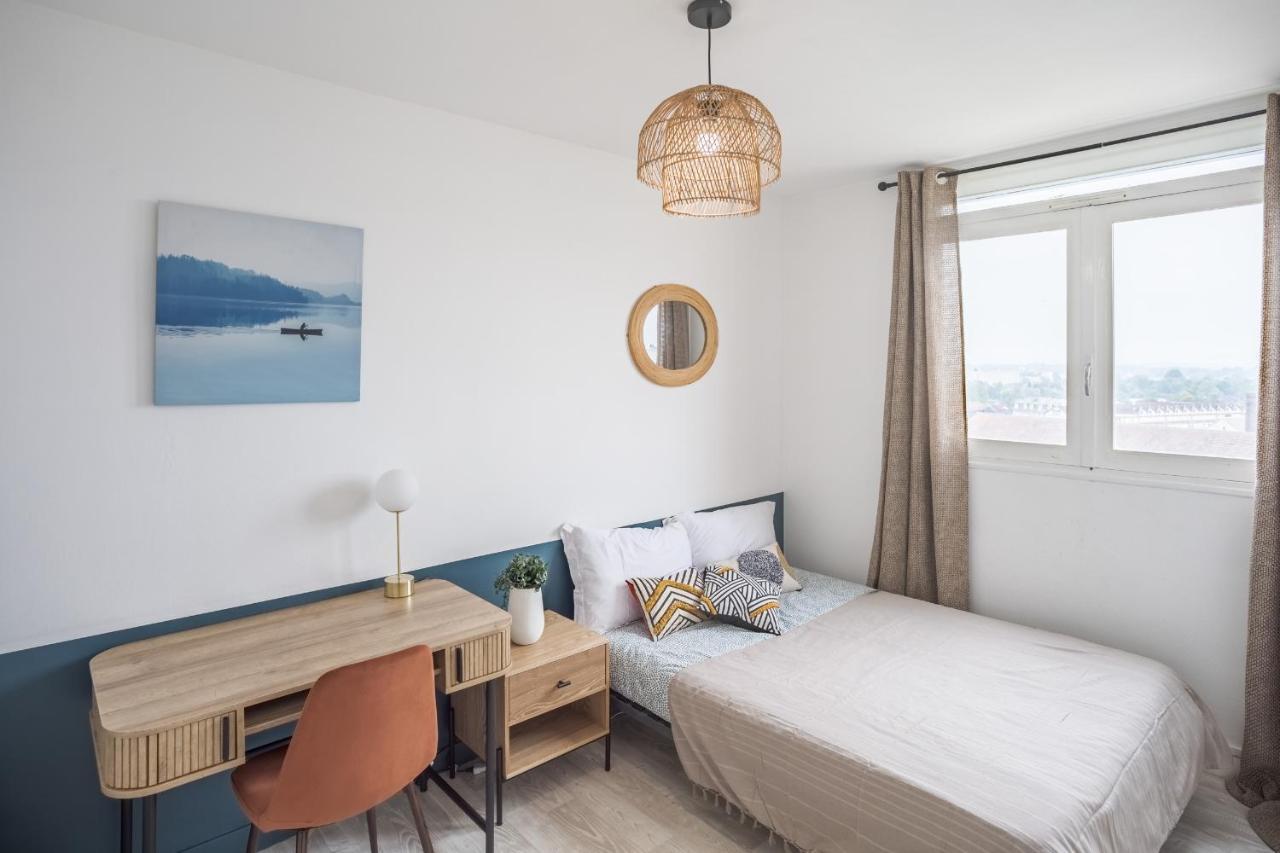 Apartament Evasion Urbaine - Vue Panoramique - Proche Gare Troyes Zewnętrze zdjęcie