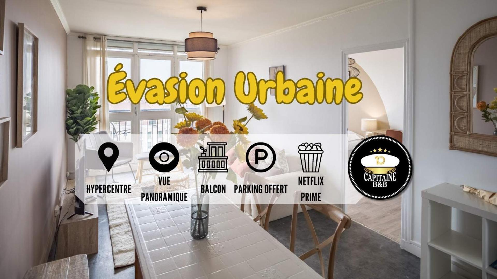 Apartament Evasion Urbaine - Vue Panoramique - Proche Gare Troyes Zewnętrze zdjęcie